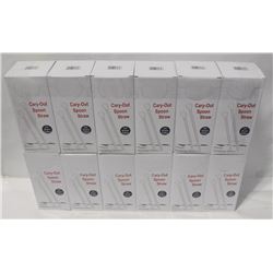 1 DOZEN CASES (2400) OF CARRY OUT PLASTIC SPOON