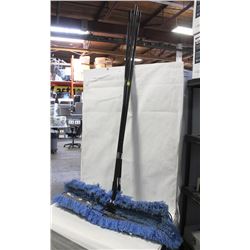 GROUP OF 3 ATLAS GRAHAM 3FT DUST MOPS
