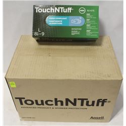 CASE OF ANSELL TOUCH'N'TUFF FOOD COMPLIANT NITRILE
