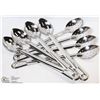 Image 1 : 15" STAINLESS STEEL SPOONS - LOT OF 8