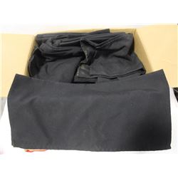 111 BLACK CLOTH NAPKINS.