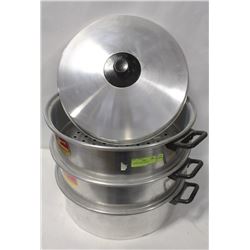 ALUMINUM STEAMER SET