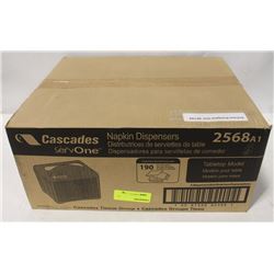 CASE OF NEW CASCADES SERVONE NAPKIN DISPENSERS