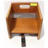 Image 1 : WALNUT BOOSTER SEAT - TABLECRAFT NEW