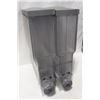 Image 1 : 2 BULK DRY GOODS / CEREAL DISPENSERS- NO DRIP TRAY