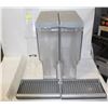 Image 1 : 2 BULK DRY GOODS / CEREAL DISPENSERS 2 DRIP TRAYS