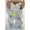 Image 1 : NEW 2PC GLASS LIBBEY ICE BUCKET SET