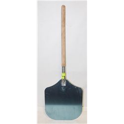 NEW 3 FT WOOD-HANDLED 10" ALUMINUM PIZZA PEEL