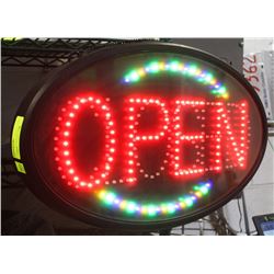 3 SETTING OPEN / CLOSED SIGN -TESTED / WORKING-