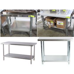 FEATURE - NEW STAINLESS STEEL TABLES AND STANDS
