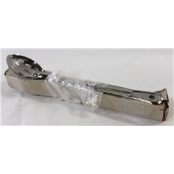 NEW 15" STAINLESS SLOTTED SPOONS - LOT OF 12