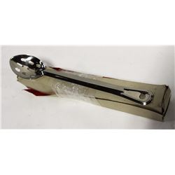 LOT OF 12 NEW 15" STAINLESS SLOTTED SPOONS