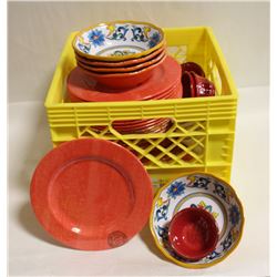 PIER ONE MELAMINE NEW DISHES RAMEKINS, BOWLS,