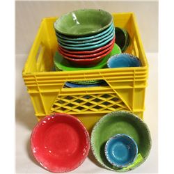 PIER ONE MELAMINE NEW DISHES RAMEKINS, BOWLS,