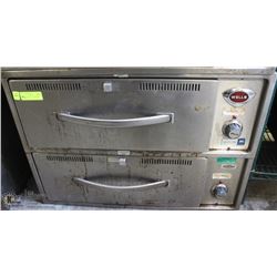 WELLS RWD-2 , 2 DRAWER WARMER