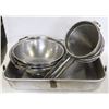 Image 1 : ROASTING PAN WITH COLANDERS/STRAINERS