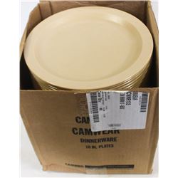 CASE OF CAMBRO 10" PLATES