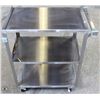 Image 2 : 24" X 15" STAINLESS STEEL CART - NEW