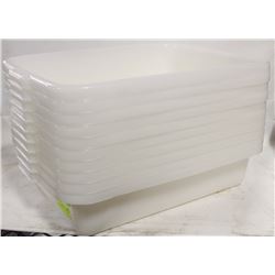 TOTE BOX - LOT OF 10 - NATURAL COLOUR