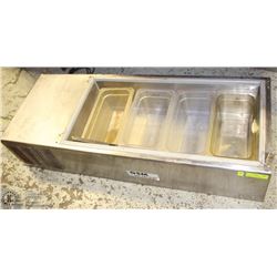 SILVER KING REFRIGERATED INSERTS FOR PREP TABLE