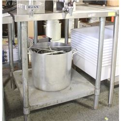 30" INCH X 24" SS 2-TIER PREP TABLE