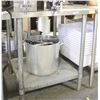 Image 1 : 30" INCH X 24" SS 2-TIER PREP TABLE