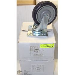 NEW CASTORS NON-LOCKING WITH 4"
