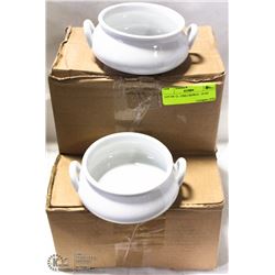 LOT OF 12 - CHILI BOWLS - 10 OZ