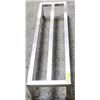 Image 1 : 48" X 14" X 8" ALUMINUM DUNNAGE RACK