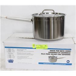 4.5QT HEAVY DUTY SAUCE PAN INDUCTION CAPABLE - NEW
