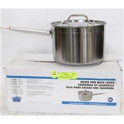 4.5QT HEAVY DUTY SAUCE PAN INDUCTION CAPABLE - NEW