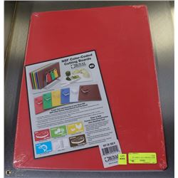 ME#17) BOARD -CUT 15"X20" (1/2  RED)