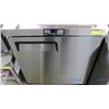 Image 2 : ME#08) 27" SINGLE DOOR UNDER COUNTER S/S FREEZER