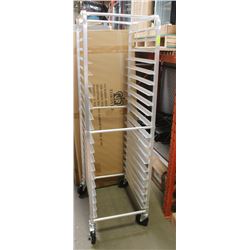 NEW ALUMINUM 20 PAN BUN RACK
