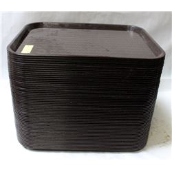 LOT OF APPROX 50 CAFETERIA TRAYS