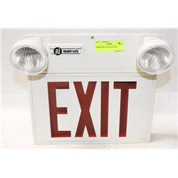 EMERGENCY EXIT SIGN LED.