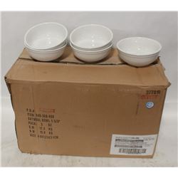CASE OF WORLD PORCELAIN OATMEAL BOWLS