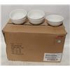 Image 1 : CASE OF WORLD PORCELAIN OATMEAL BOWLS