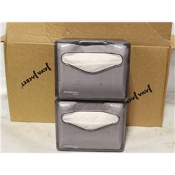 3 BOXES WITH ONE NAPKIN DISPENSER