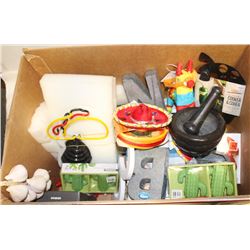BOX OF MISC ITEMS