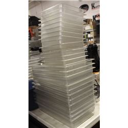 LOT OF 24 PLASTIC INSERTS