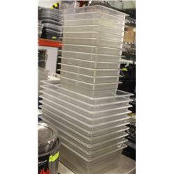 LOT OF 22 PLASTIC INSERTS