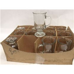 CASE OF 12 NEW IRISH COFFEE MUGS