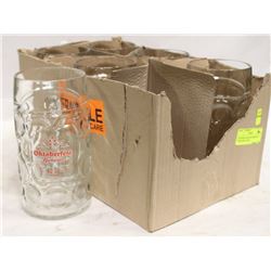 6 NEW RICKARDS OKTOBERFEST 1 LITRE BEER STEINS