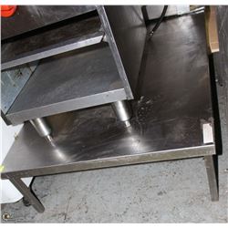 31" X 60.5" X 11.5" STAINLESS STEEL DUNNAGE