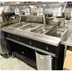 QUEST HOT BUFFET TABLE WITH POWER ADAPTOR AND