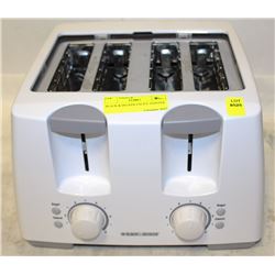 BLACK & DECKER 4 SLICE TOASTER