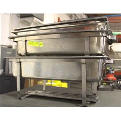 2 CHAFING DISHES