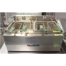 GARLAND COUNTER TOP ELECTRIC DOUBLE DEEP FRYER