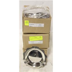 STAINLESS STEEL ASHTRAYS - LOT OF 144